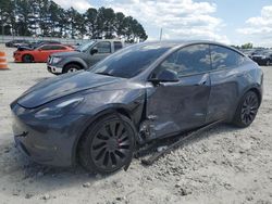 Salvage cars for sale at Loganville, GA auction: 2023 Tesla Model Y