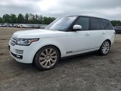Salvage cars for sale from Copart Finksburg, MD: 2017 Land Rover Range Rover Supercharged