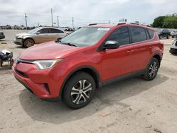 Salvage cars for sale from Copart Oklahoma City, OK: 2016 Toyota Rav4 LE