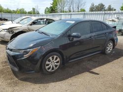 Salvage cars for sale from Copart Ontario Auction, ON: 2021 Toyota Corolla LE