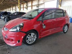 Honda FIT S salvage cars for sale: 2007 Honda FIT S