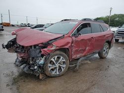 Salvage cars for sale at Oklahoma City, OK auction: 2022 Subaru Outback Limited