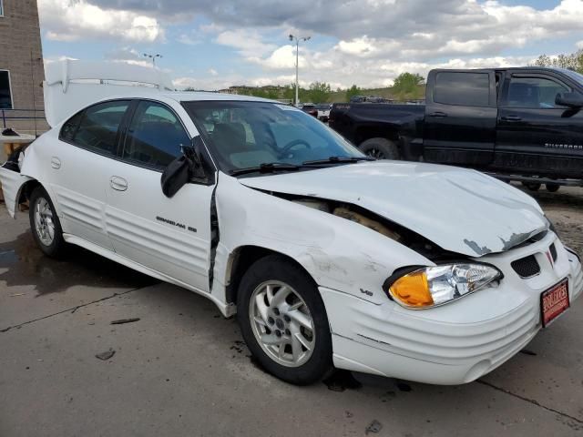 2001 Pontiac Grand AM SE1