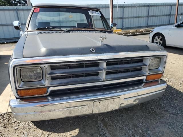 1988 Dodge D-SERIES D100