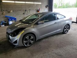 Salvage cars for sale from Copart Angola, NY: 2013 Hyundai Elantra Coupe GS