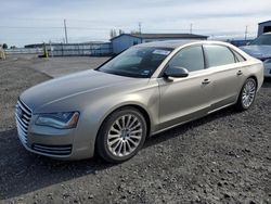 Salvage cars for sale at Airway Heights, WA auction: 2011 Audi A8 L Quattro