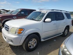 Salvage cars for sale at San Martin, CA auction: 2002 Toyota Sequoia Limited