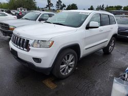 Salvage cars for sale from Copart Woodburn, OR: 2013 Jeep Grand Cherokee Laredo