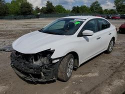 Salvage cars for sale at Madisonville, TN auction: 2016 Nissan Sentra S