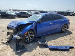 Honda salvage cars for sale: 2019 Honda Civic Touring