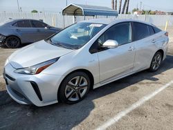 2019 Toyota Prius en venta en Van Nuys, CA