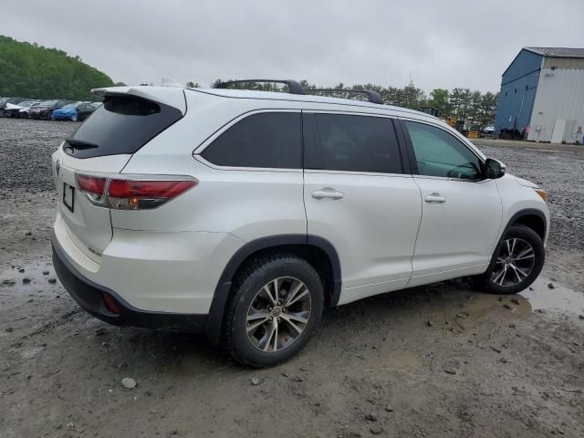 2016 Toyota Highlander XLE