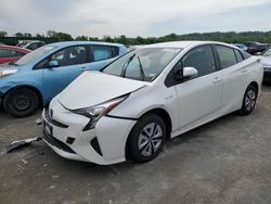 Salvage cars for sale at Cahokia Heights, IL auction: 2017 Toyota Prius