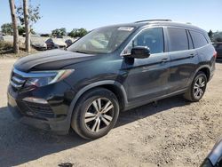 Salvage cars for sale at San Martin, CA auction: 2017 Honda Pilot EX