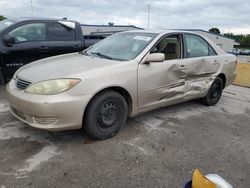 Salvage cars for sale from Copart Lebanon, TN: 2005 Toyota Camry LE
