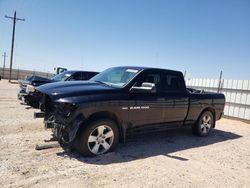 Salvage trucks for sale at Andrews, TX auction: 2012 Dodge RAM 1500 ST