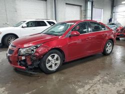 Salvage cars for sale at Ham Lake, MN auction: 2014 Chevrolet Cruze LT