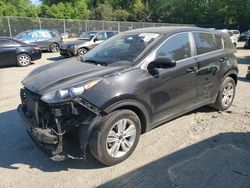 Salvage cars for sale from Copart Waldorf, MD: 2017 KIA Sportage LX