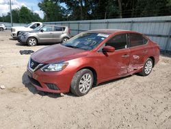 Nissan Sentra S Vehiculos salvage en venta: 2017 Nissan Sentra S