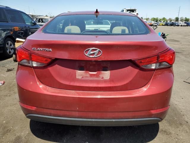 2016 Hyundai Elantra SE