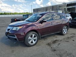 Salvage cars for sale at Fredericksburg, VA auction: 2011 Acura MDX Technology