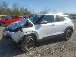 Salvage cars for sale from Copart Leroy, NY: 2021 Chevrolet Trailblazer LT