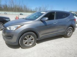 Salvage cars for sale from Copart Leroy, NY: 2016 Hyundai Santa FE Sport