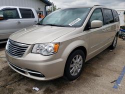 Salvage cars for sale at Pekin, IL auction: 2013 Chrysler Town & Country Touring