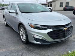 Salvage cars for sale at Dyer, IN auction: 2021 Chevrolet Malibu LT