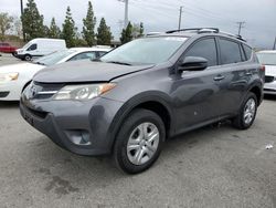 Salvage cars for sale at Rancho Cucamonga, CA auction: 2014 Toyota Rav4 LE