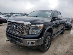 Salvage trucks for sale at Houston, TX auction: 2016 Nissan Titan XD SL