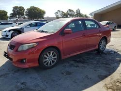 Salvage cars for sale at Hayward, CA auction: 2010 Toyota Corolla Base