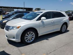 Salvage cars for sale at Grand Prairie, TX auction: 2010 Toyota Venza