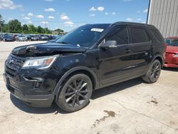 Salvage cars for sale at Lawrenceburg, KY auction: 2018 Ford Explorer XLT