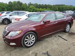 Salvage cars for sale from Copart Seaford, DE: 2008 Lexus LS 460