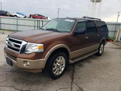 Ford salvage cars for sale: 2011 Ford Expedition EL XLT