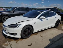 Salvage cars for sale at Grand Prairie, TX auction: 2016 Tesla Model S