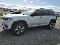 Salvage cars for sale at Eugene, OR auction: 2022 Jeep Grand Cherokee Limited 4XE