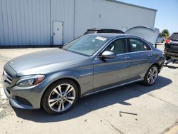 Salvage cars for sale at Sacramento, CA auction: 2017 Mercedes-Benz C300