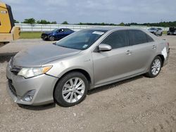 Salvage cars for sale from Copart Houston, TX: 2013 Toyota Camry Hybrid