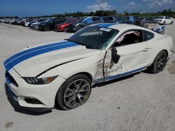 Salvage cars for sale at West Palm Beach, FL auction: 2015 Ford Mustang 50TH Anniversary