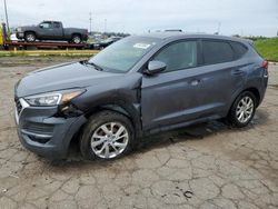 Salvage cars for sale from Copart Woodhaven, MI: 2019 Hyundai Tucson SE