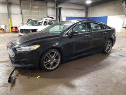 Salvage cars for sale at Chalfont, PA auction: 2014 Ford Fusion Titanium