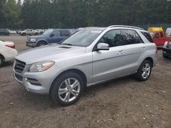 Mercedes-Benz ml 350 4matic salvage cars for sale: 2012 Mercedes-Benz ML 350 4matic