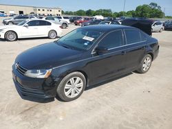 Salvage cars for sale at Wilmer, TX auction: 2017 Volkswagen Jetta S