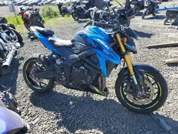 Salvage motorcycles for sale at Eugene, OR auction: 2022 Suzuki GSX-S750 M