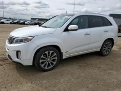 Salvage cars for sale from Copart Nisku, AB: 2014 KIA Sorento SX
