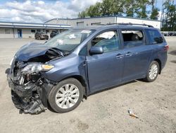 Toyota Sienna xle Vehiculos salvage en venta: 2016 Toyota Sienna XLE