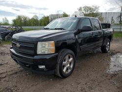 Salvage cars for sale from Copart Central Square, NY: 2009 Chevrolet Silverado K1500 LTZ