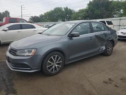 Salvage cars for sale from Copart Moraine, OH: 2017 Volkswagen Jetta SE